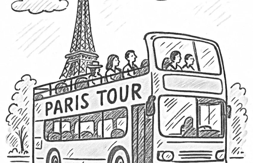 Kaip naudotis turistinais apžvalgos autobusais Paryžiuje ?