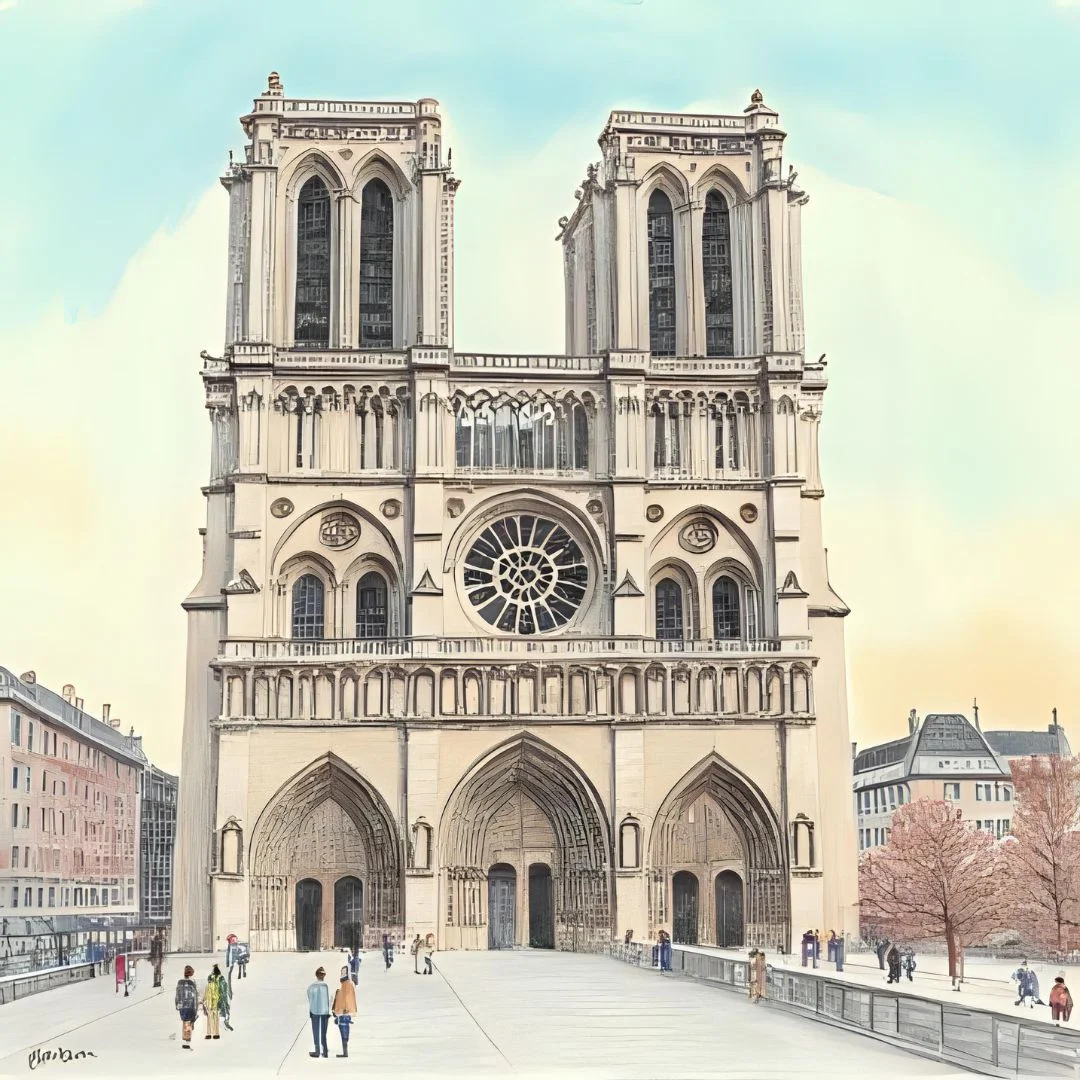 Ekskursija 1.30 val. Île de la Cité: Paryžiaus pradžia, paslaptys ir intrigos