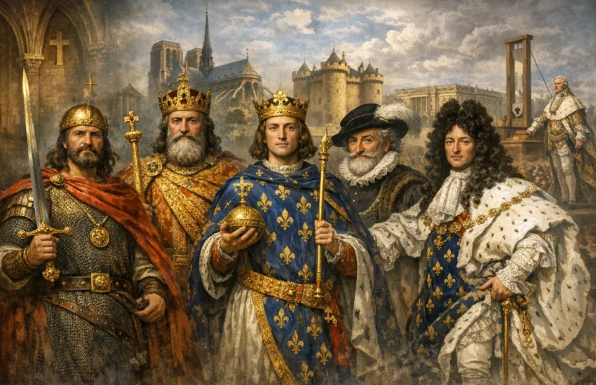 Prancūzijos karalių dinastija: nuo Merovingų iki Burbonų