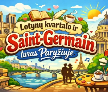 Turas po Lotynų kvartalą ir Saint-Germain-des-Prés